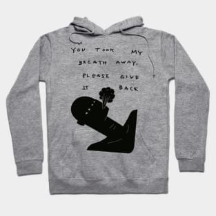 Edgy slogan that boosts your self confidence Hoodie